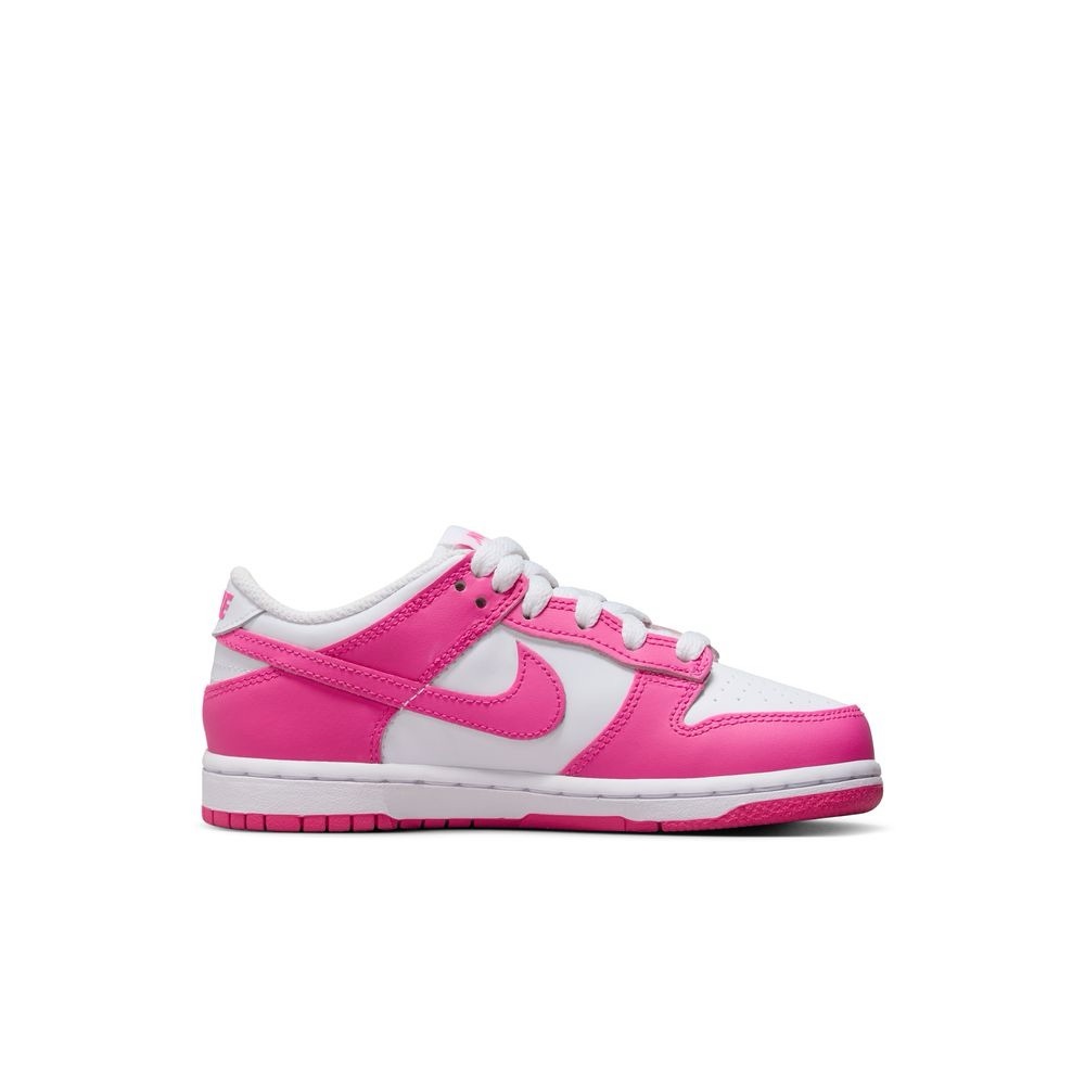 Nike Vibrant Pink and White Low-Tops